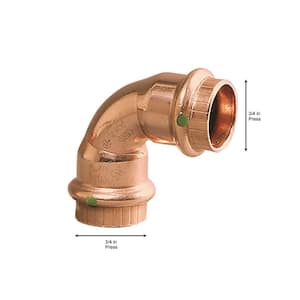 Copper Pipe Fittings, Press Fittings - COPPERFIX