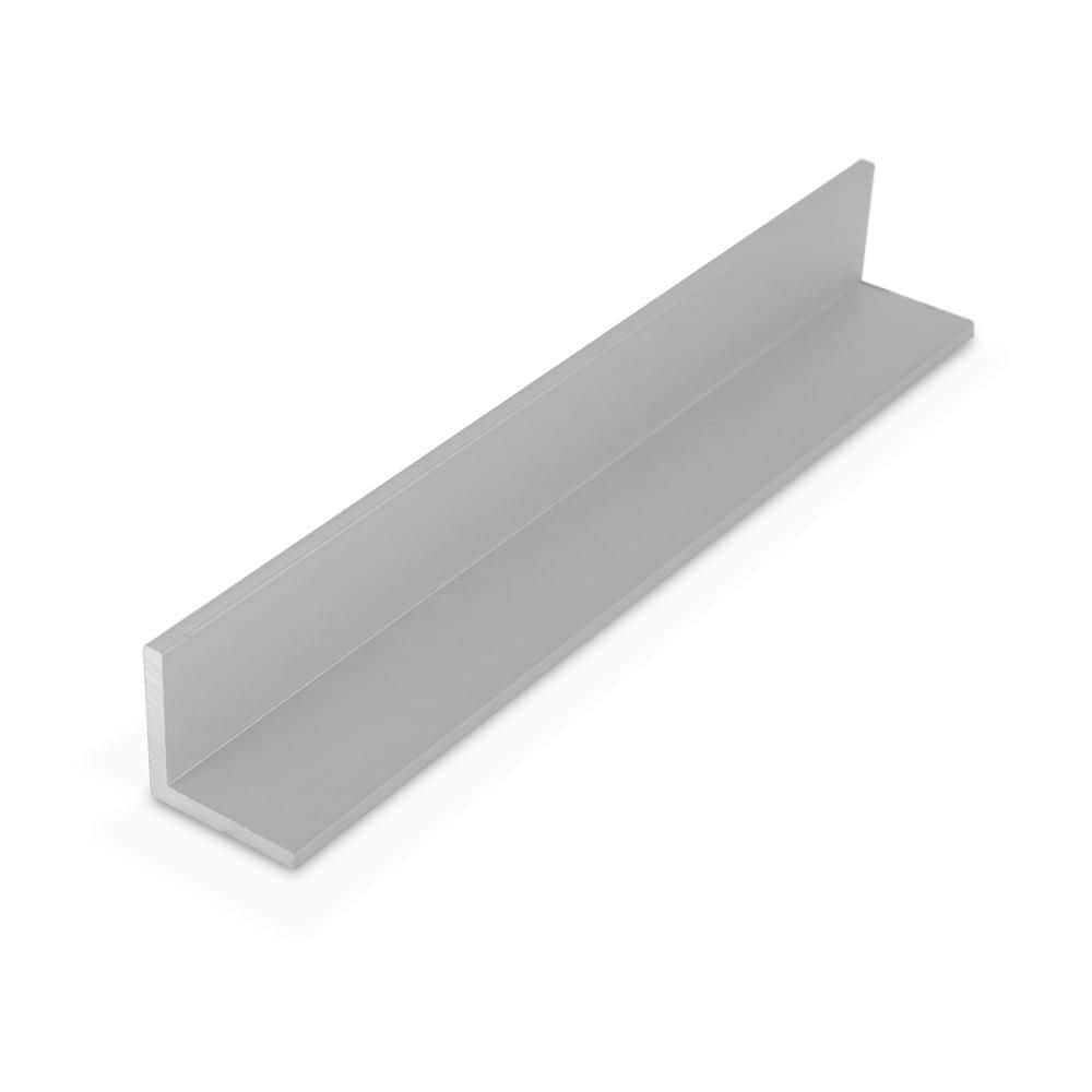 1 in. D x 1 in. W x 48 in. L Finished Clear Anodized Satin Metal Aluminum Angle Moulding (3-PACK) price history on PriceWatchPro