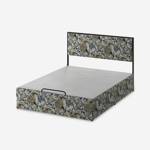 JAYDEN CREATION Nicky Modern 2 Piece Queen Bedroom Set with Metal Base-YELLOW