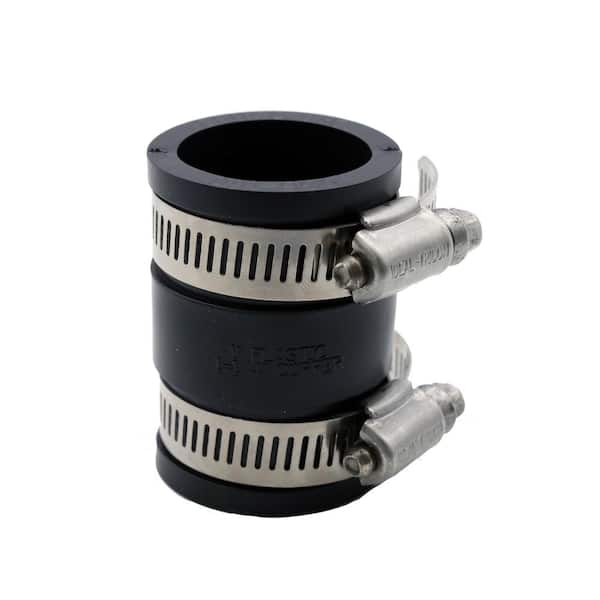 Fernco 1 in. x 1 in. DWV Flexible PVC Coupling