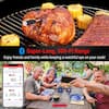 ThermoPro 500 ft. Truly Wireless Meat Thermometer, Red, Bluetooth Meat Thermometer  Cooking Accessory TP960W - The Home Depot