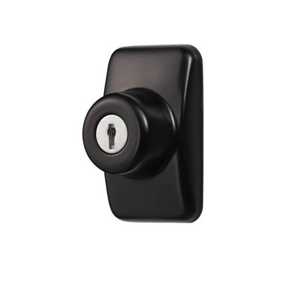 IDEAL SECURITY Keyed Deadbolt Painted in Black