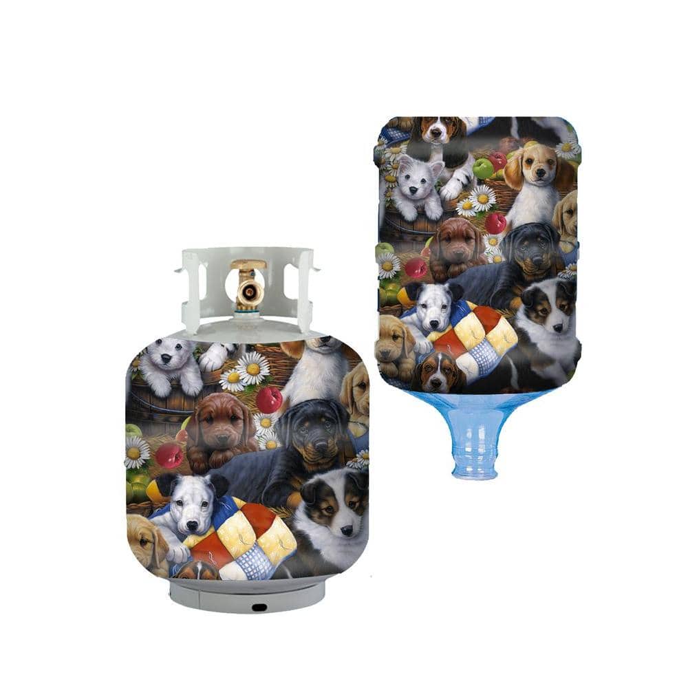 Puppy Propane Tank Cover/5 Gal. Water Cooler Cover