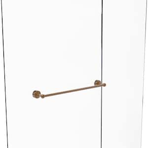 Waverly Place 24 in. Over-the-door Shower Door Towel Bar in Brushed Bronze