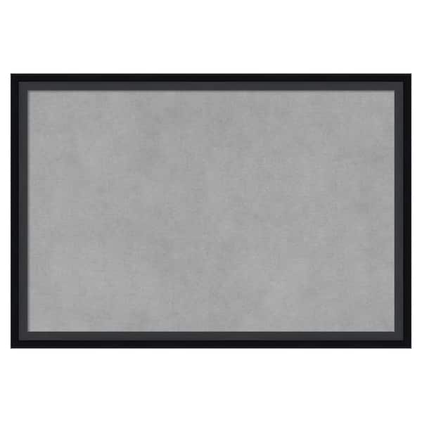 Amanti Art Lucie Black 19 in. x 13 in Framed Magnetic Board