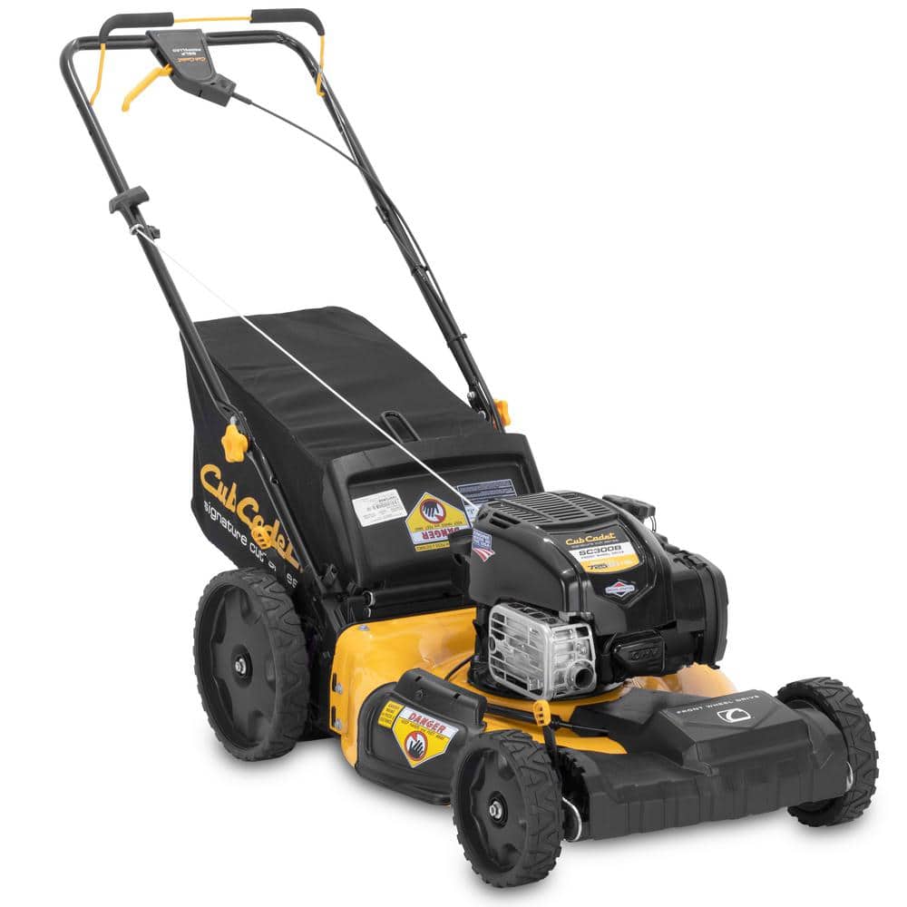 Signature Cut 21 in. 163cc OHV Engine 3-in-1 Gas Front Wheel Drive Self Pro