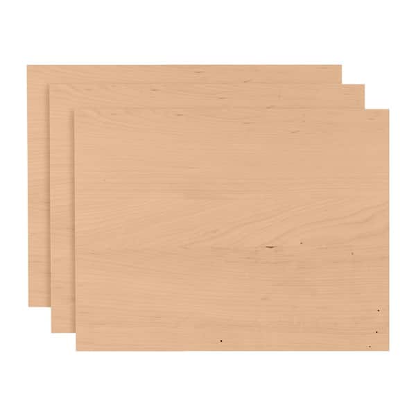Walnut Hollow 3/4 in. x 11 in. x 14 in. Edge-Glued Cherry Hardwood Boards (3-Pack)