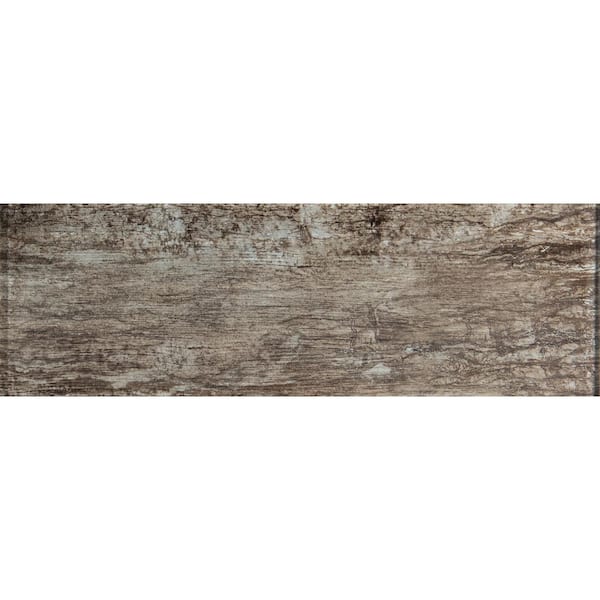MSI Antico Pewter 4 in. x 12 in. Glossy Glass Subway Tile (1.98 sq. ft./Case)