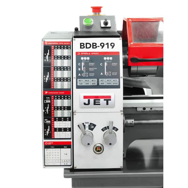 Jet BDB-919 Belt Drive Bench Lathe 321378 - The Home Depot