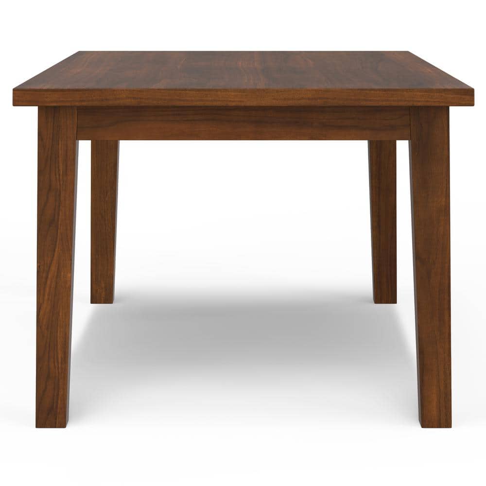 Eastwood 66" Walnut Contemporary Rectangular Dining Table