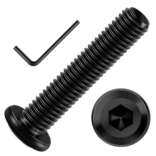 MYWISH M8 x 45 mm Black Oxide Stainless Steel Hex Socket Cap Head Socket Head Cap Screws (20-Pack)