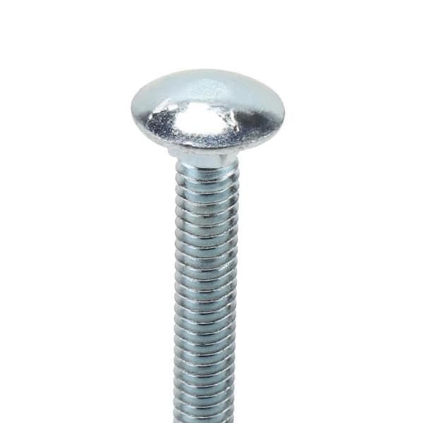 Everbilt 1/4 in.-20 x 3-1/2 in. Zinc Plated Carriage Bolt (50-Pack