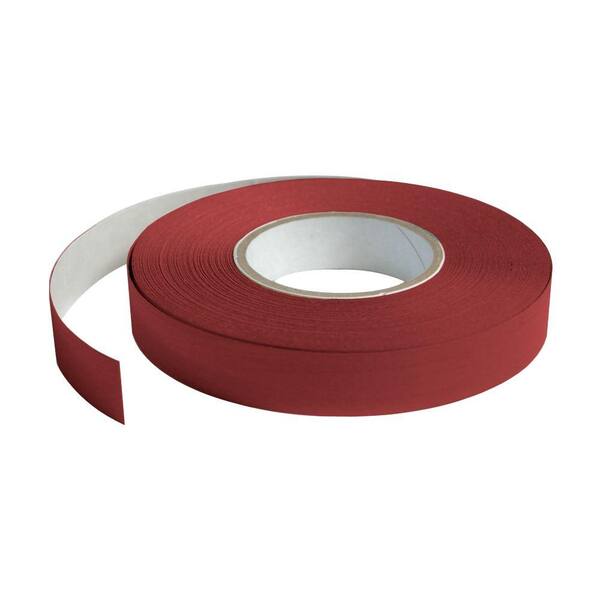 Ceilume 1 in. Wide x 100 ft. Long Roll Deco-Tape Faux Wood-Cherry Self-Adhesive Decorative Grid Tape