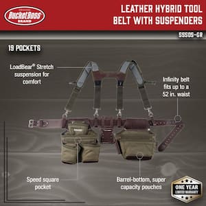 Boulder Bag Carpenter Comfort Combo Tool Belt