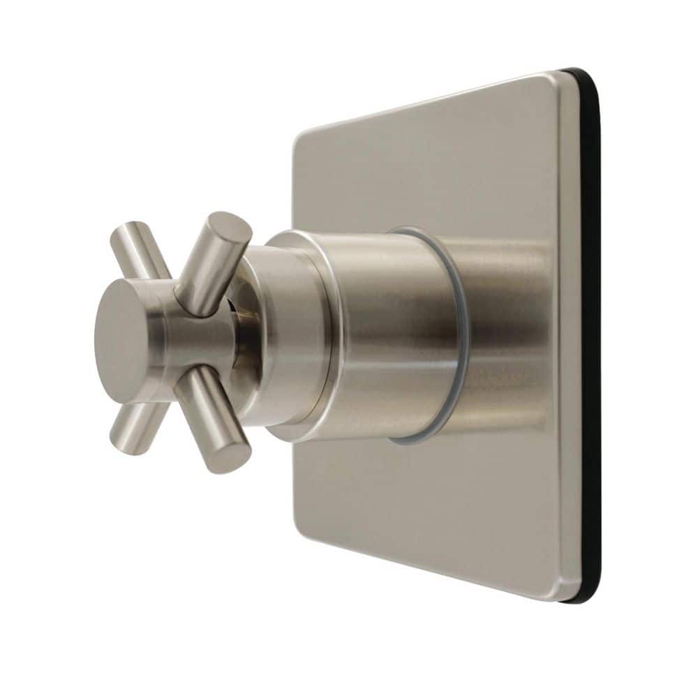 Concord 3/4 in. Single-Handle 1-Hole Wall Mount 6-Way Diverter Valve with Trim Kit in Brushed Nickel price history on PriceWatchPro