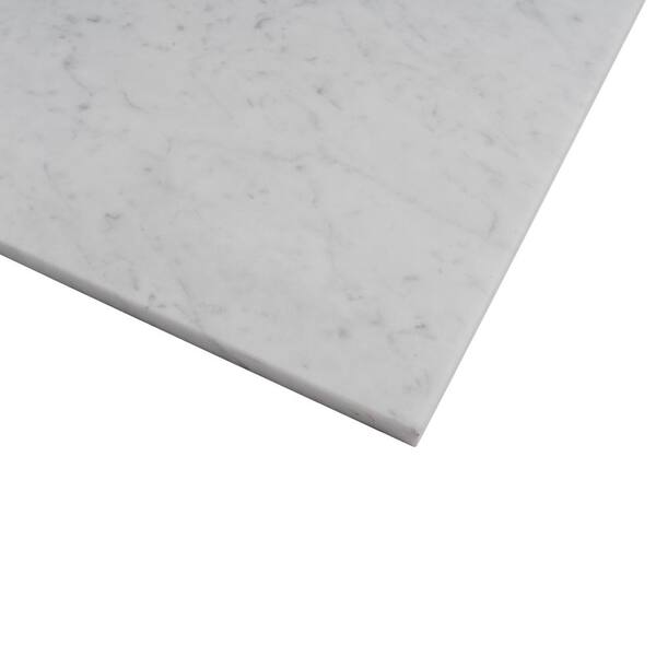 Apollo Tile Gray 12 in. x 24 in. Polished Marble Subway Wall