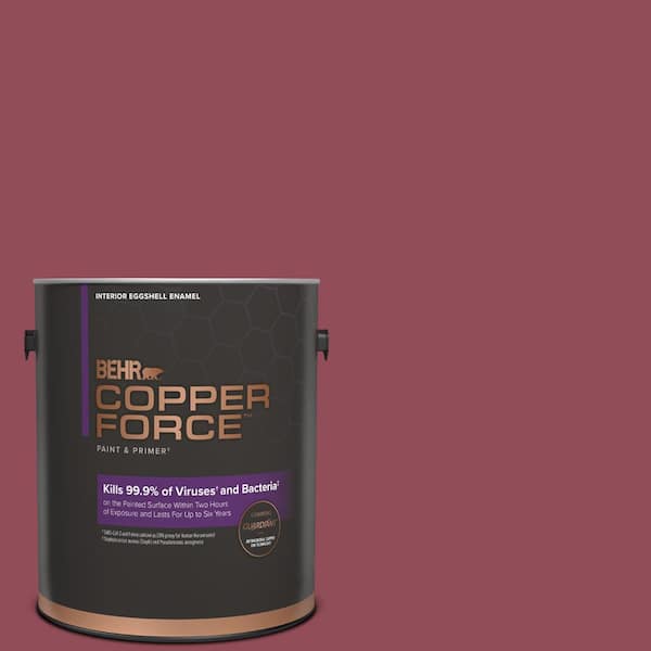 COPPER FORCE 1 gal. #MQ1-05 Rialto Eggshell Enamel Virucidal and Antibacterial Interior Paint & Primer