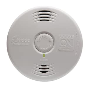 10 Year Worry-Free Sealed Battery Smoke Detector with Photoelectric Sensor and Voice Alarm