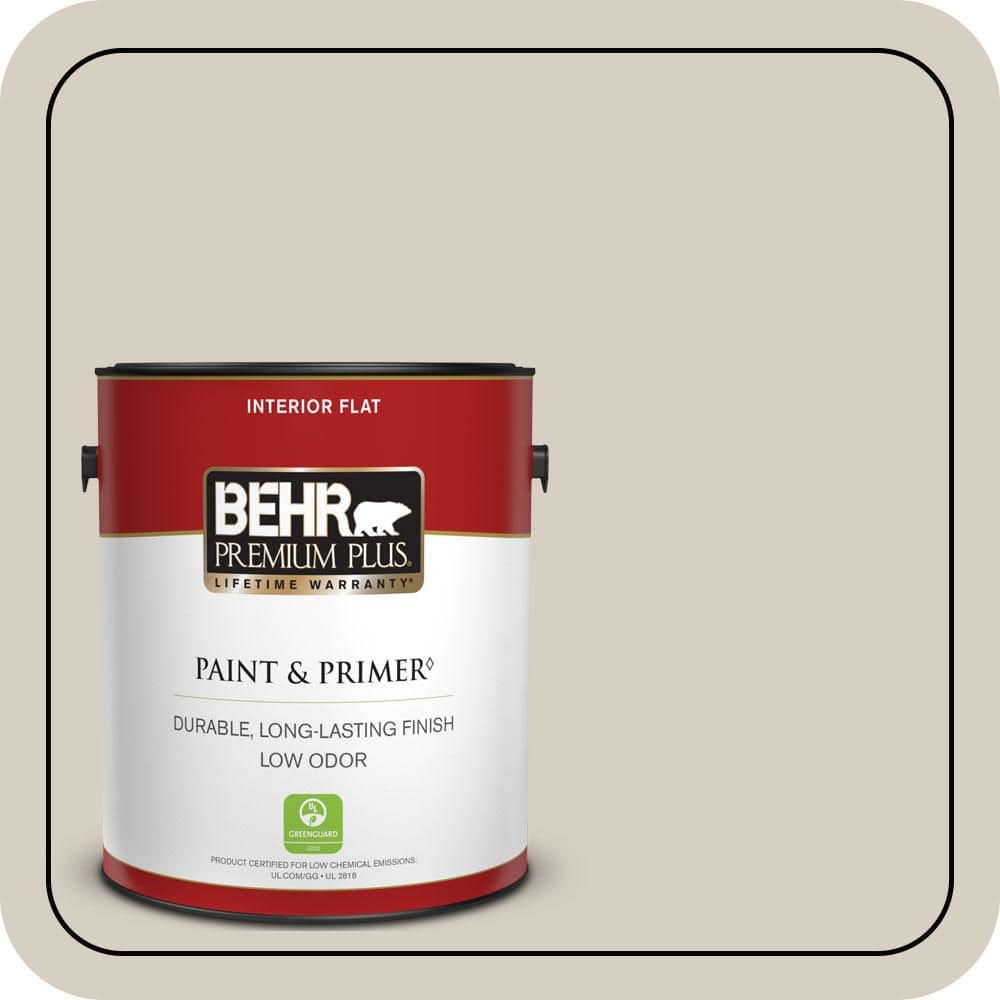 1 gal. #BWC-24 Mocha Light Flat Low Odor Interior Paint & Primer price history on PriceWatchPro