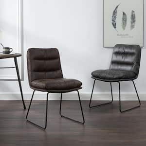 Steffen Gray Fabric Upholstered Dining Chair (Set of 2)