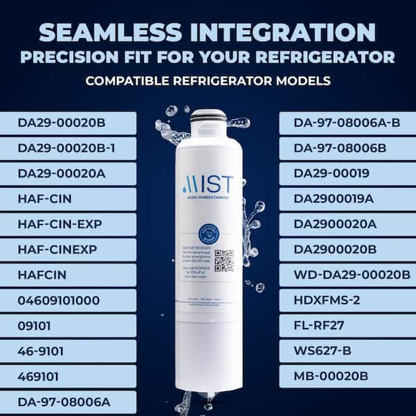Mist DA29-00020B Compatible with Samsung DA29-00020B, DA29-00020A 