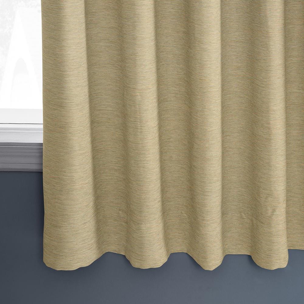 Candlelight Polyester Blackout Puddle Length Drape Panel