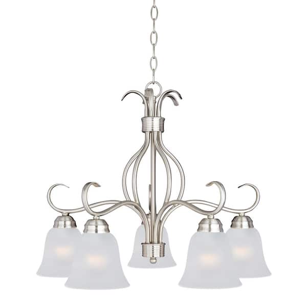 Maxim Lighting Basix 5-Light Gray Chandelier