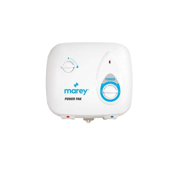 MAREY 2.0 GPM Electric Tankless Water Heater Power Pack - 220-Volt