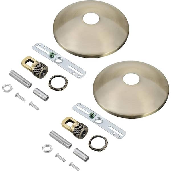 Raw Brass Small Component Earring Kit #5 - 68 total pieces