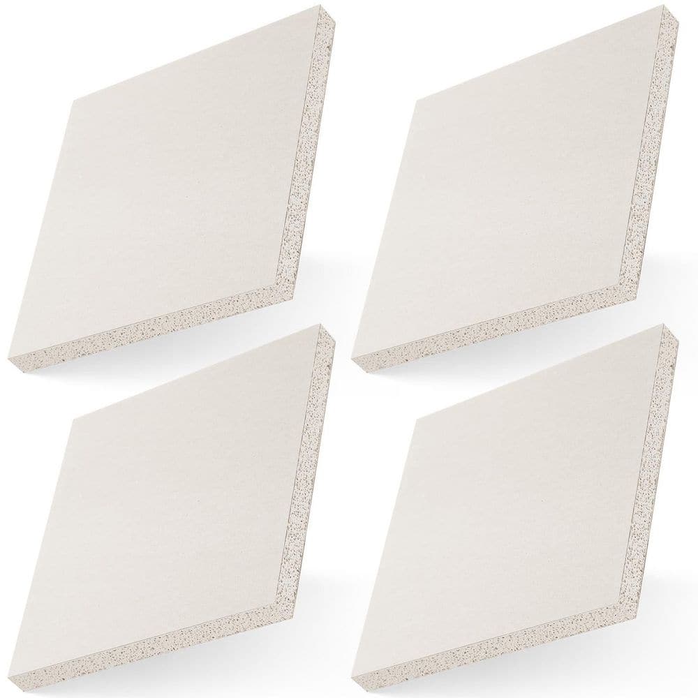 4-Piece 1/2 in. x 1 ft. x 1 ft. Drywall Patching Panel, Drywall Repair Panel for Wall Repair price history on PriceWatchPro