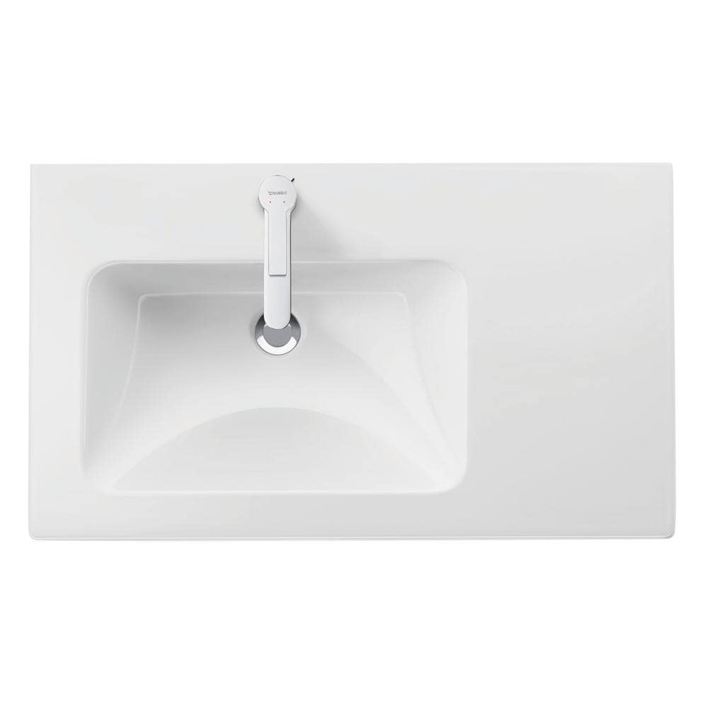 B.2 Series 6.5" High Chrome Gloss Single Hole Bathroom Faucet