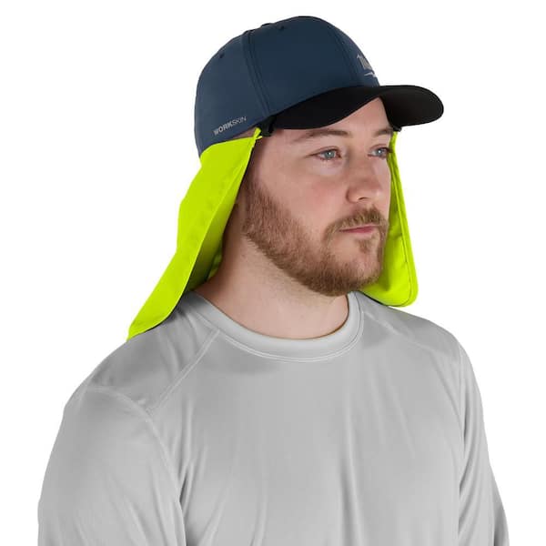 Milwaukee Large/Extra Large Yellow WORKSKIN Sunshade Hat M770Y-LXL