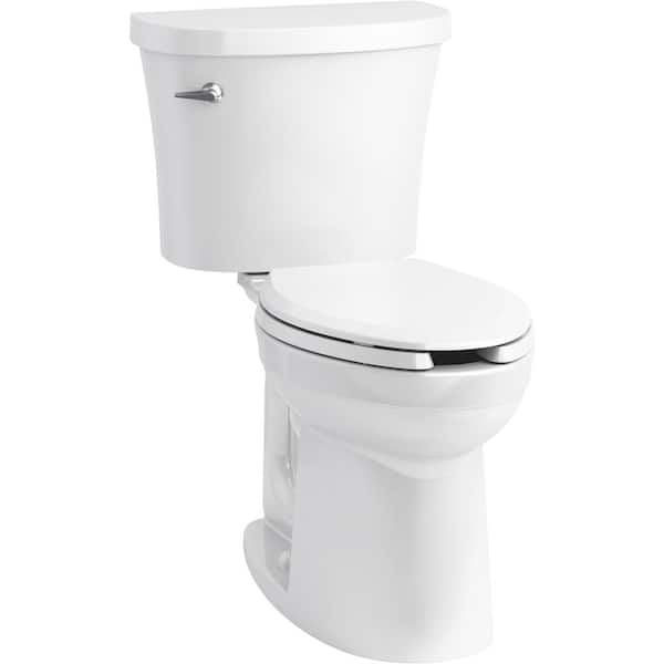KOHLER Kingston Elongated Toilet Bowl Only in White K-25076