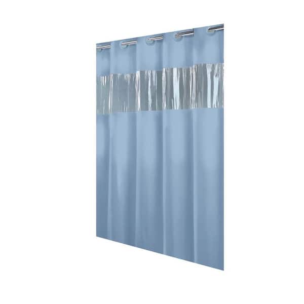 Hookless Shower Curtain in Vision Blue