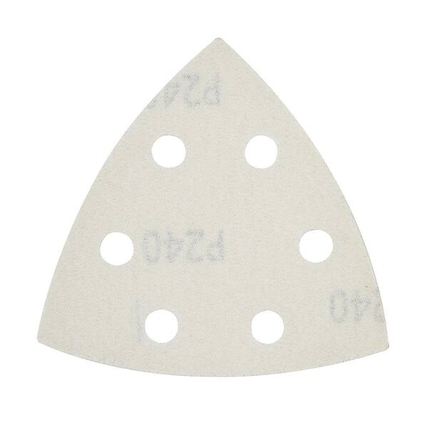 Details about   90mm Hook Loop Sandpaper Triangle Sanding Sheet Discs  Scouring Pads 240~800Grit 