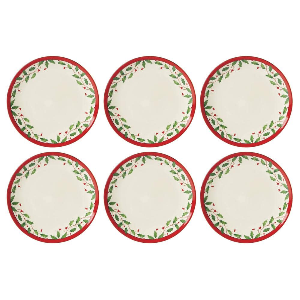 Lenox Holiday Ivory Accent Plate (Set of6)