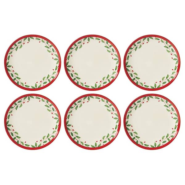 Lenox Holiday Ivory Accent Plate (Set of6)