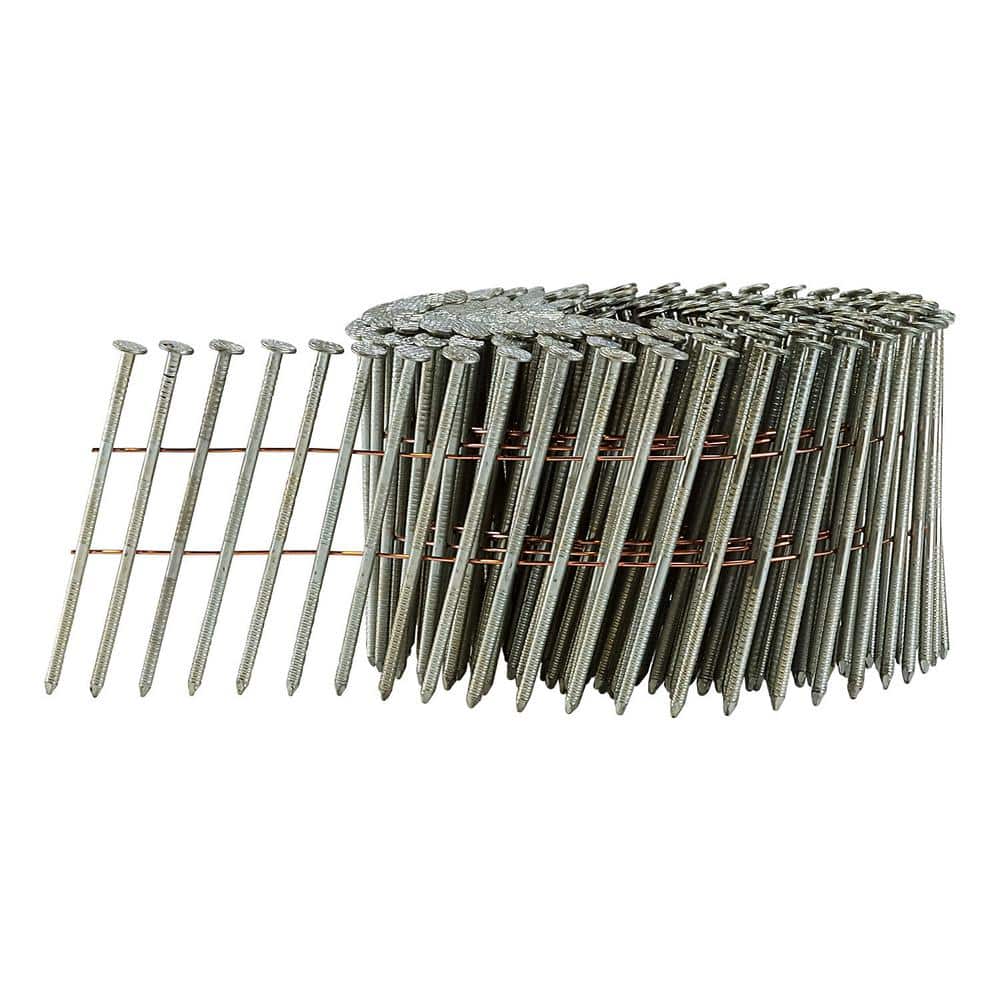 15-Degree .092 in. x 2-1/2 in. Wire Collated Galvanized Ring Shank Coil Sid