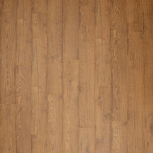Outlast+ 6.14 in. W Harvest Amber Oak Waterproof Laminate Wood Flooring (16.12 sq. ft./case)