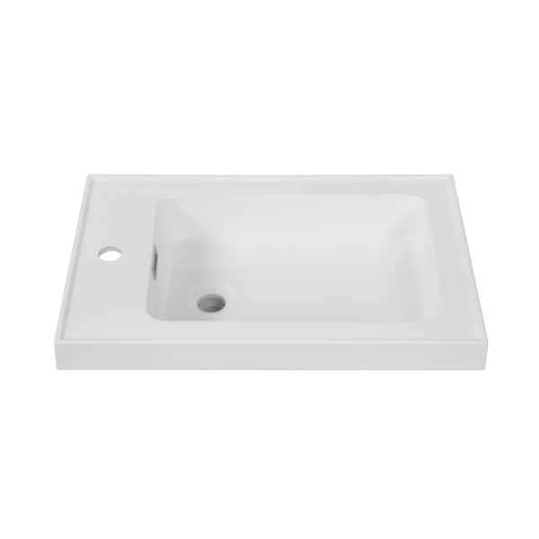 Streamline 23.6 in. Solid Surface Resin K-1826-24 Vanity Top