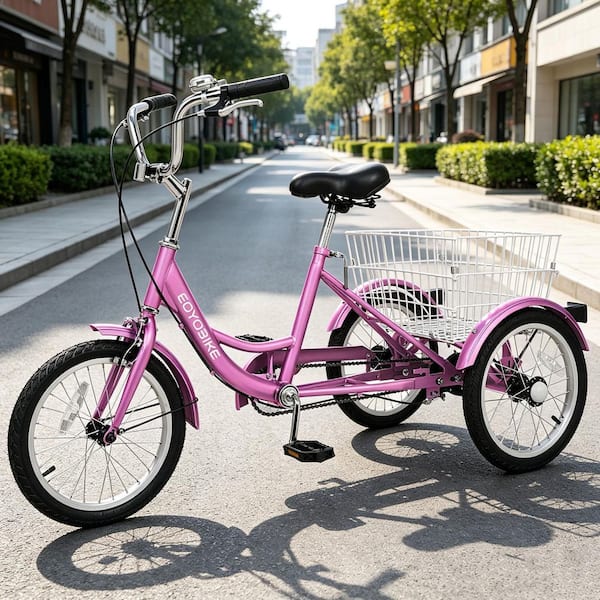 MOONCOOL 16 in Tricycle for Beginner Riders, Single Speed 3 Wheel