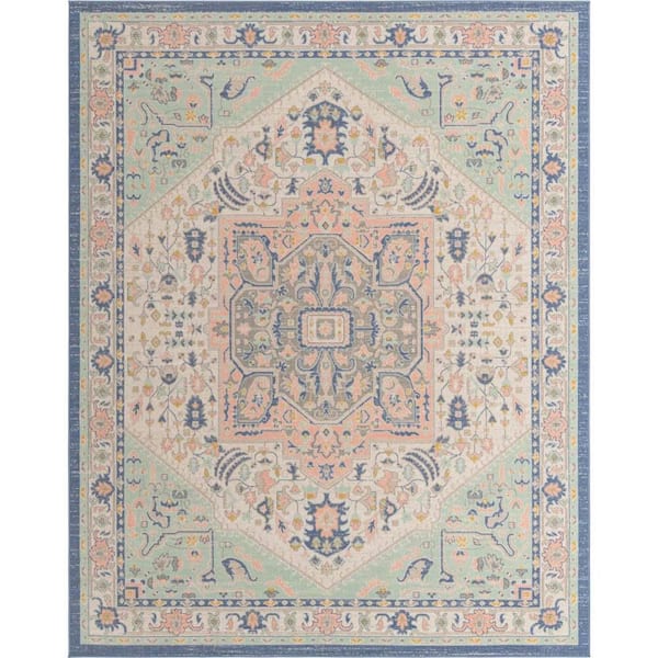Unique Loom Multi 9 ft. 10 in. x 14 ft. 1 in. Whitney Milano Area Rug