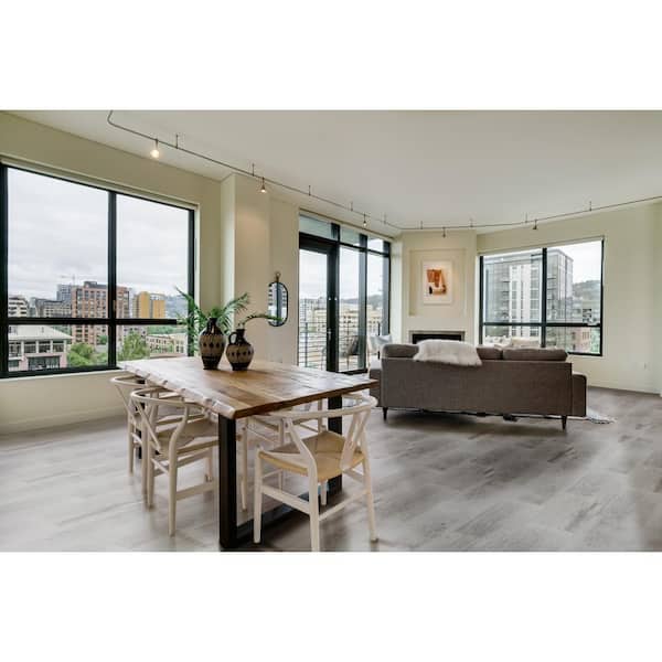 Design is Personal Easy lay luxury vinyl floor planks Court 12-in Wide x 5-mm Thick Waterproof Luxury Vinyl Plank Flooring (20-sq ft) Design is Personal Easy lay luxury vinyl floor planks Court 12-in Wide x 5-mm Thick Waterproof Luxury Vinyl Plank Flooring (20-sq ft)