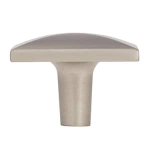 Extensity 1-1/2 in (38 mm) Length Satin Nickel Square Cabinet Knob