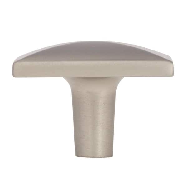 Extensity 1-1/2 in. (38mm) Classic Satin Nickel Square Cabinet Knob
