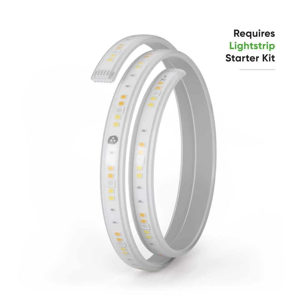 Nanoleaf 40 in. Color and White Smart LED Strip Light Extension (Starter  Kit Required) NL55-0001LS-1M - The Home Depot