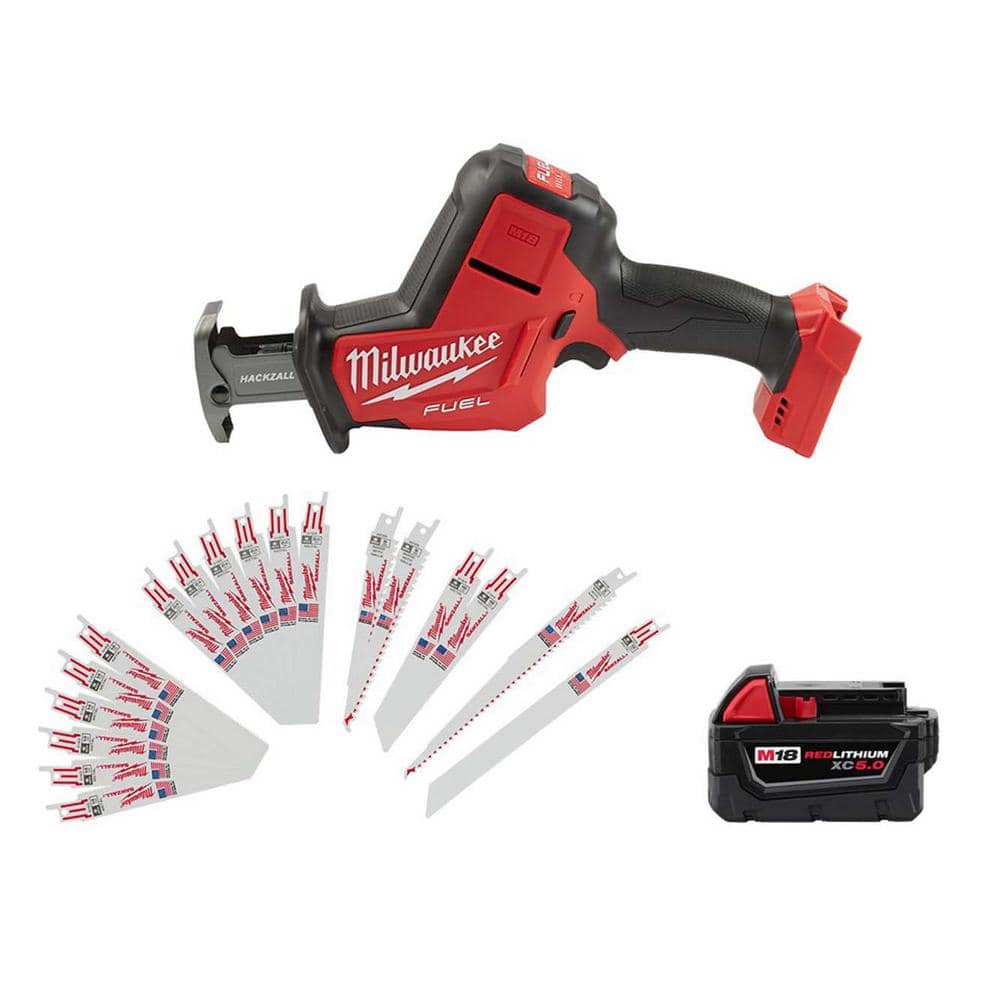 ハリズ　Lucky Milwaukee 2719-20 M18 FUEL Hackzall, (1) 48-11-1850 5.0