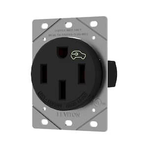 50 Amp EV Charging Receptacle/Outlet, Heavy-Duty