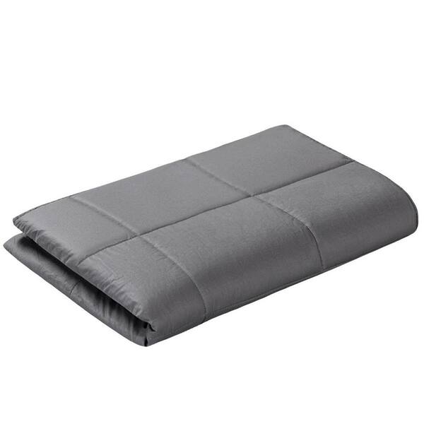Costway Blue Soft Fabric Breathable 60 in. x 80 in. 20 lbs. Heavy Weighted  Blanket HT1134BL - The Home Depot