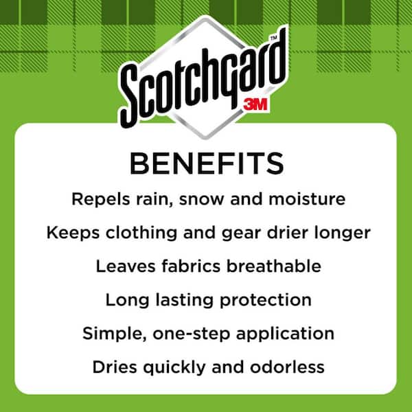 Scotchgard Fabric Water Shield, Water Repellent Spray for Clothing and  Household Upholstery Items, Long-Lasting Water Repellent, Four 10 Oz (Pack  of